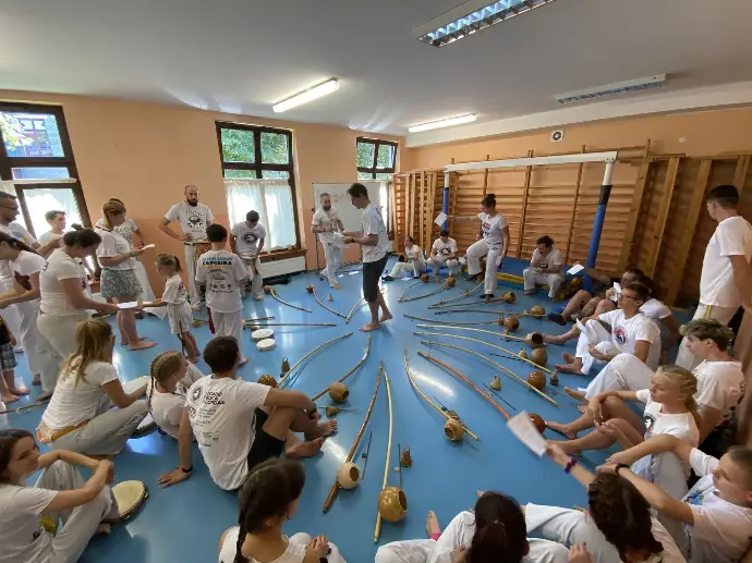 Roda de Capoeira - pokaz sztuki walki w Sobótce