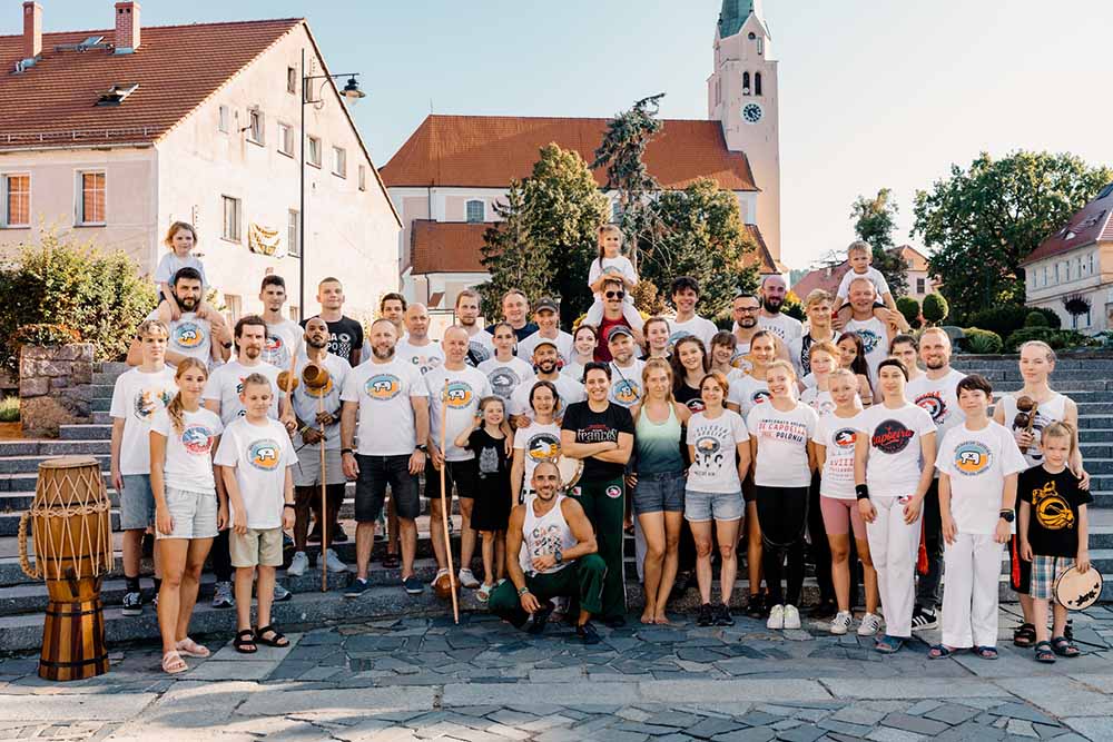 capoeira Sobótka zdjęcie grupowe